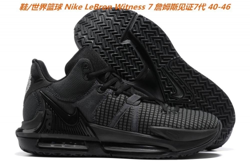 Nike LeBron Witness 7 Sneakers Men Shoes 013