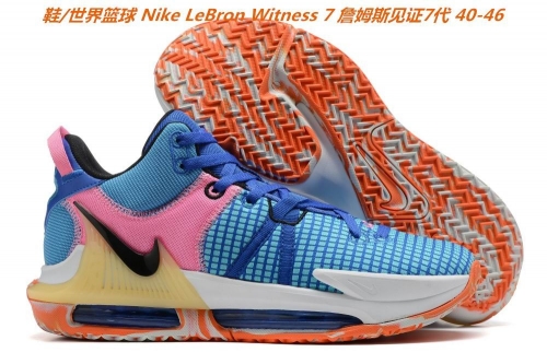 Nike LeBron Witness 7 Sneakers Men Shoes 014