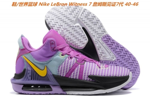 Nike LeBron Witness 7 Sneakers Men Shoes 012