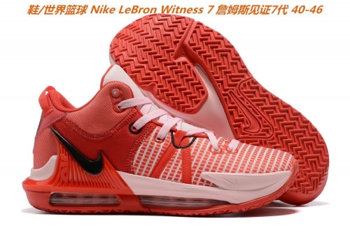 Nike LeBron Witness 7 Sneakers Men Shoes 003