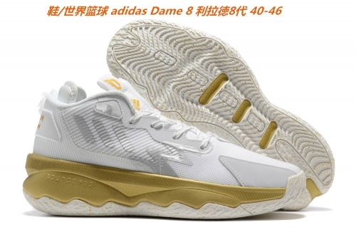 Adidas Dame 8 Sneakers Men Shoes 003