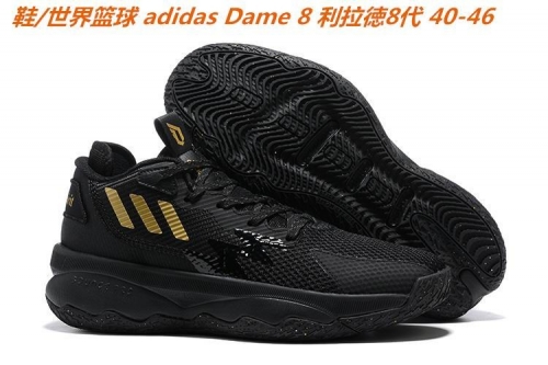 Adidas Dame 8 Sneakers Men Shoes 002
