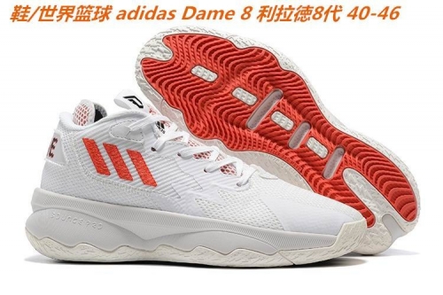 Adidas Dame 8 Sneakers Men Shoes 008