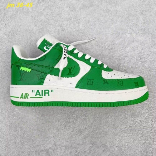 LV x Nike Air Force 1 Shoes 028 Men/Women