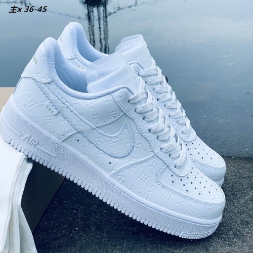 LV x Nike Air Force 1 Shoes 013 Men/Women