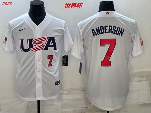 MLB The World Cup Jersey 1027 Men