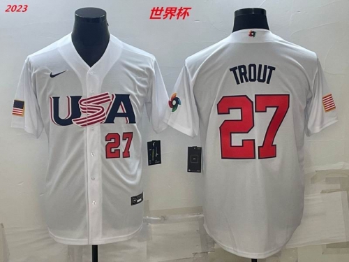 MLB The World Cup Jersey 1123 Men