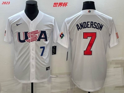 MLB The World Cup Jersey 1031 Men