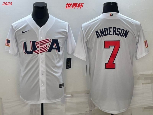 MLB The World Cup Jersey 1021 Men