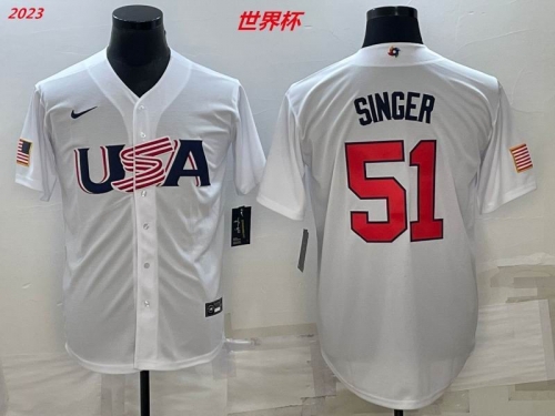 MLB The World Cup Jersey 1164 Men