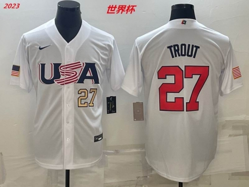 MLB The World Cup Jersey 1124 Men