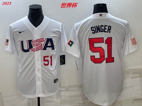 MLB The World Cup Jersey 1169 Men