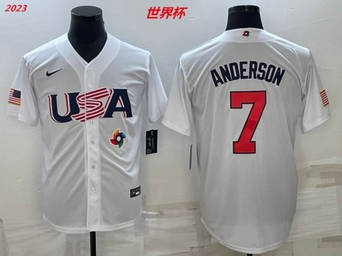 MLB The World Cup Jersey 1023 Men