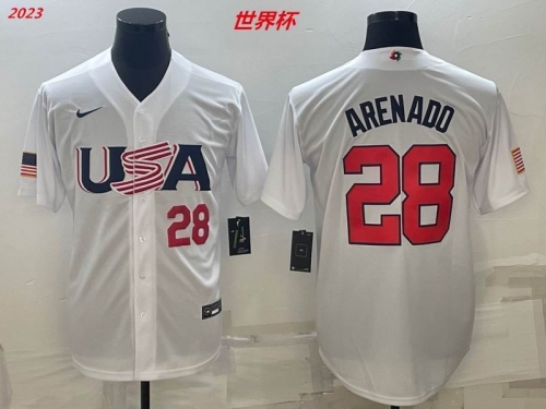 MLB The World Cup Jersey 1132 Men