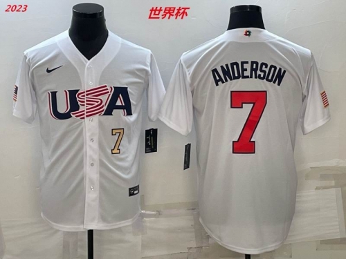 MLB The World Cup Jersey 1028 Men