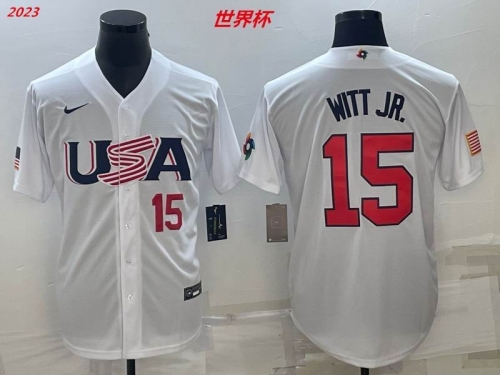 MLB The World Cup Jersey 1073 Men