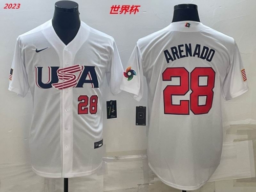 MLB The World Cup Jersey 1135 Men