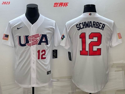 MLB The World Cup Jersey 1061 Men