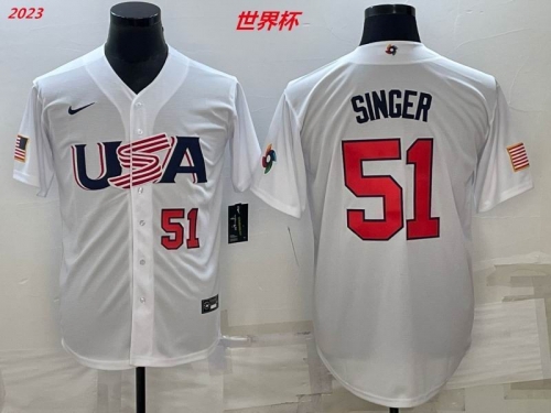 MLB The World Cup Jersey 1171 Men