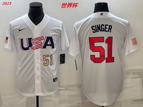 MLB The World Cup Jersey 1172 Men