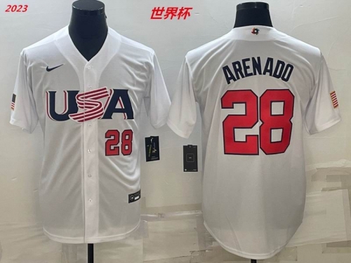 MLB The World Cup Jersey 1134 Men