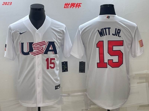 MLB The World Cup Jersey 1072 Men