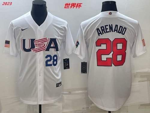 MLB The World Cup Jersey 1139 Men