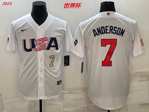 MLB The World Cup Jersey 1029 Men