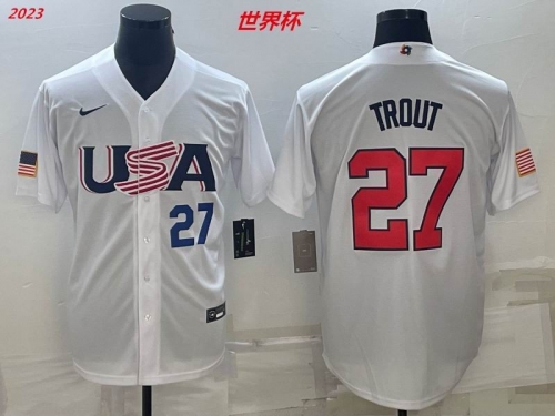 MLB The World Cup Jersey 1126 Men