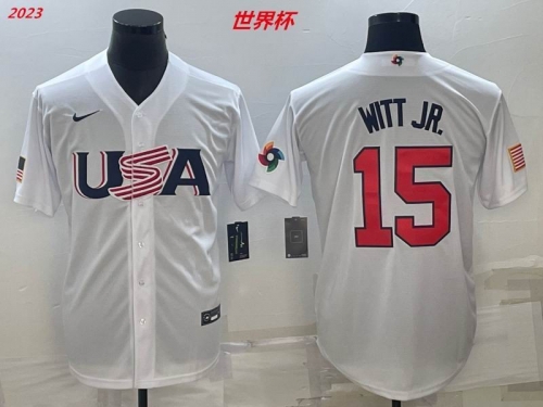 MLB The World Cup Jersey 1069 Men