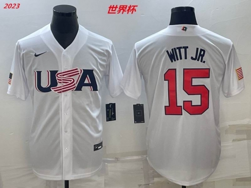 MLB The World Cup Jersey 1068 Men