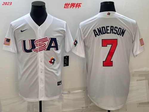 MLB The World Cup Jersey 1024 Men