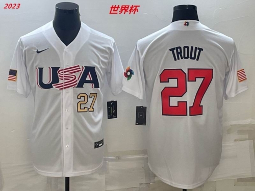 MLB The World Cup Jersey 1125 Men