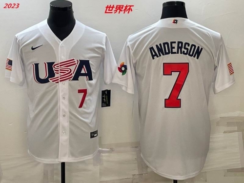 MLB The World Cup Jersey 1026 Men