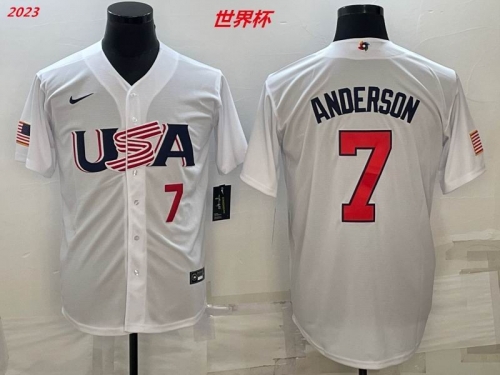 MLB The World Cup Jersey 1025 Men