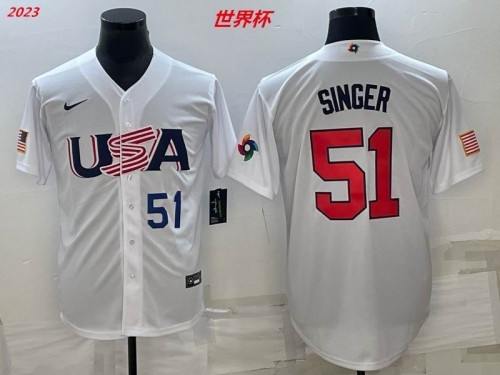 MLB The World Cup Jersey 1175 Men