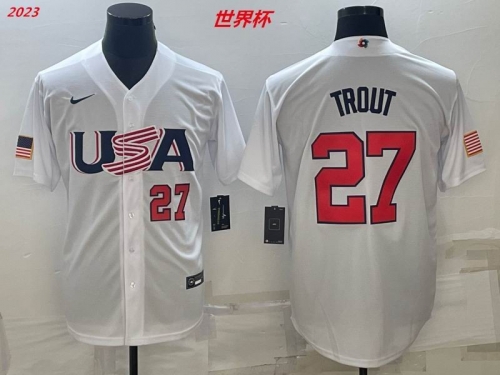 MLB The World Cup Jersey 1122 Men