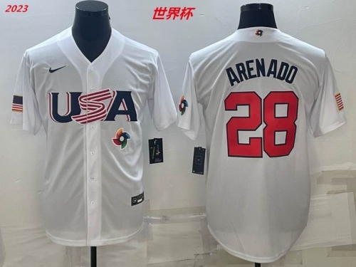 MLB The World Cup Jersey 1131 Men