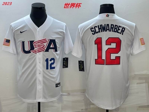 MLB The World Cup Jersey 1066 Men