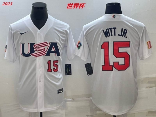 MLB The World Cup Jersey 1075 Men