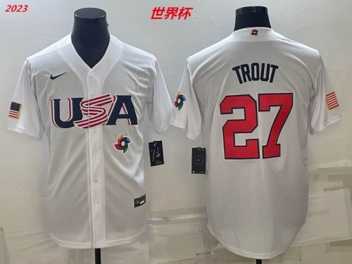 MLB The World Cup Jersey 1119 Men