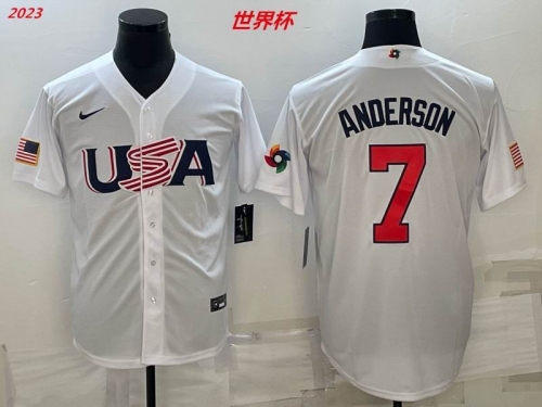 MLB The World Cup Jersey 1022 Men