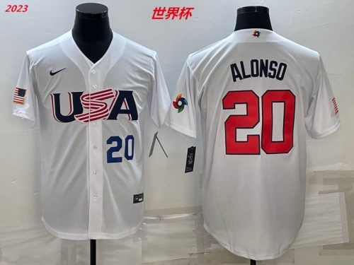 MLB The World Cup Jersey 1103 Men