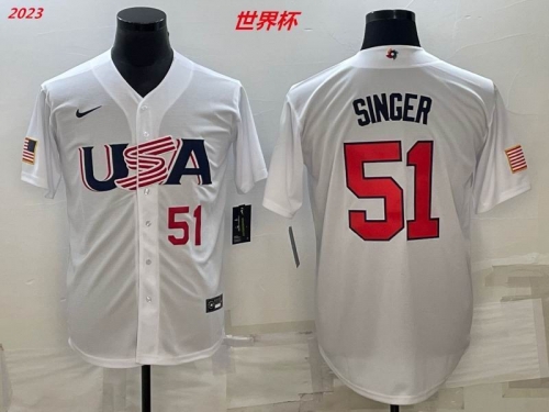 MLB The World Cup Jersey 1168 Men