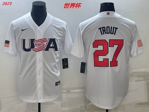 MLB The World Cup Jersey 1116 Men