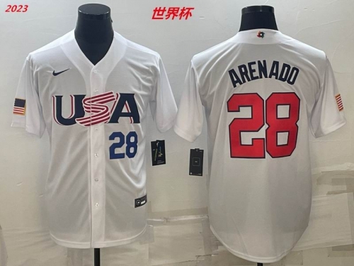 MLB The World Cup Jersey 1138 Men