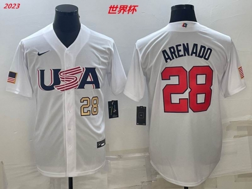 MLB The World Cup Jersey 1136 Men