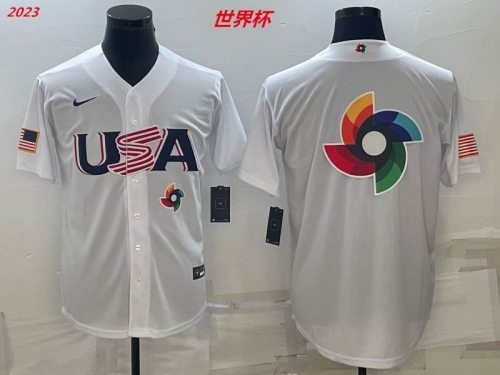 MLB The World Cup Jersey 1007 Men