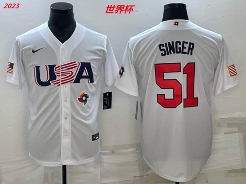 MLB The World Cup Jersey 1167 Men