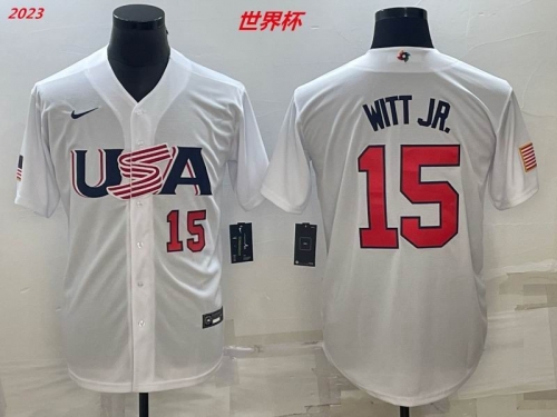 MLB The World Cup Jersey 1074 Men